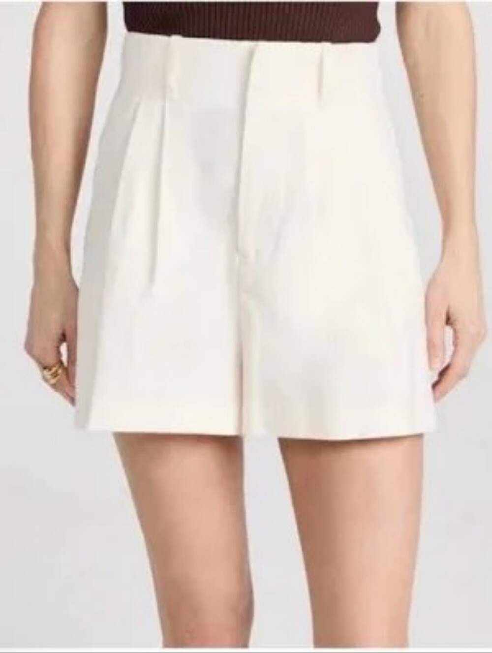 NWT! GORGEOUS Scotch & Soda Linen Blend Tailored Trouser Shorts, Size L
